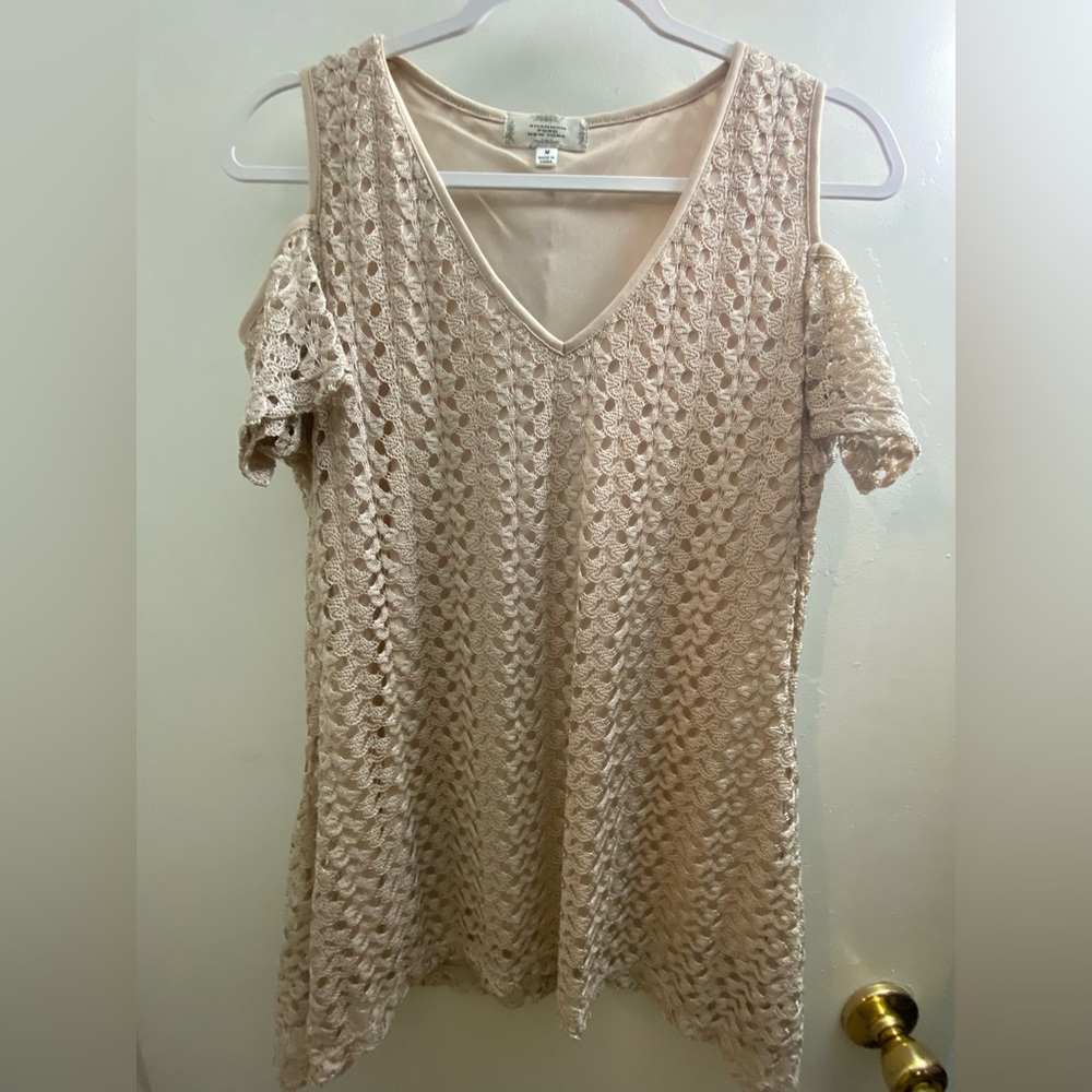 Tan Blouse